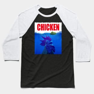 Fluffy Feathered Friends Chicken Dreams, Urban Poultry Tee Extravaganza Baseball T-Shirt